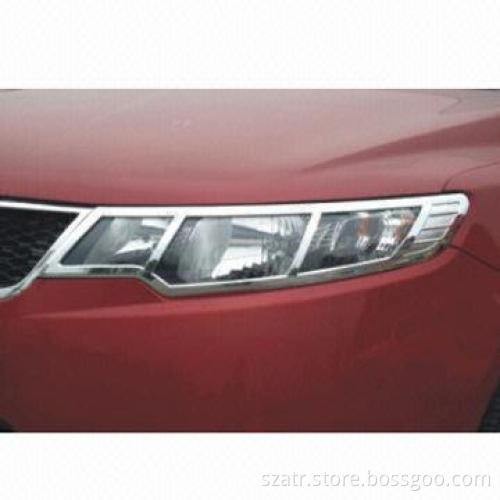 Head Lamp Cover for Forte 09-on, Made of ABS Material